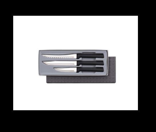  Rada 6 Steak Knives Set Plus R119 Knife Sharpener: Home &  Kitchen