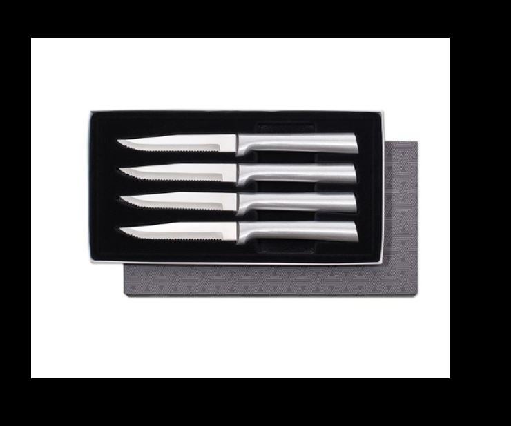  Rada 6 Steak Knives Set Plus R119 Knife Sharpener: Home &  Kitchen